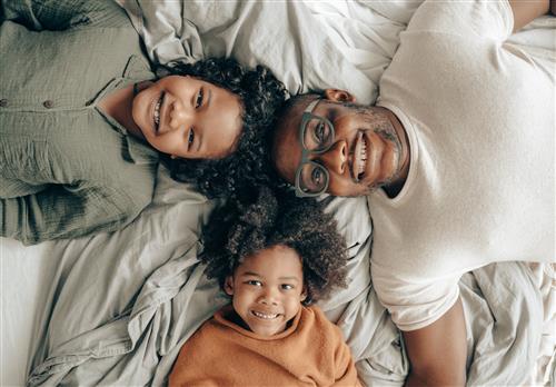 Parents and child